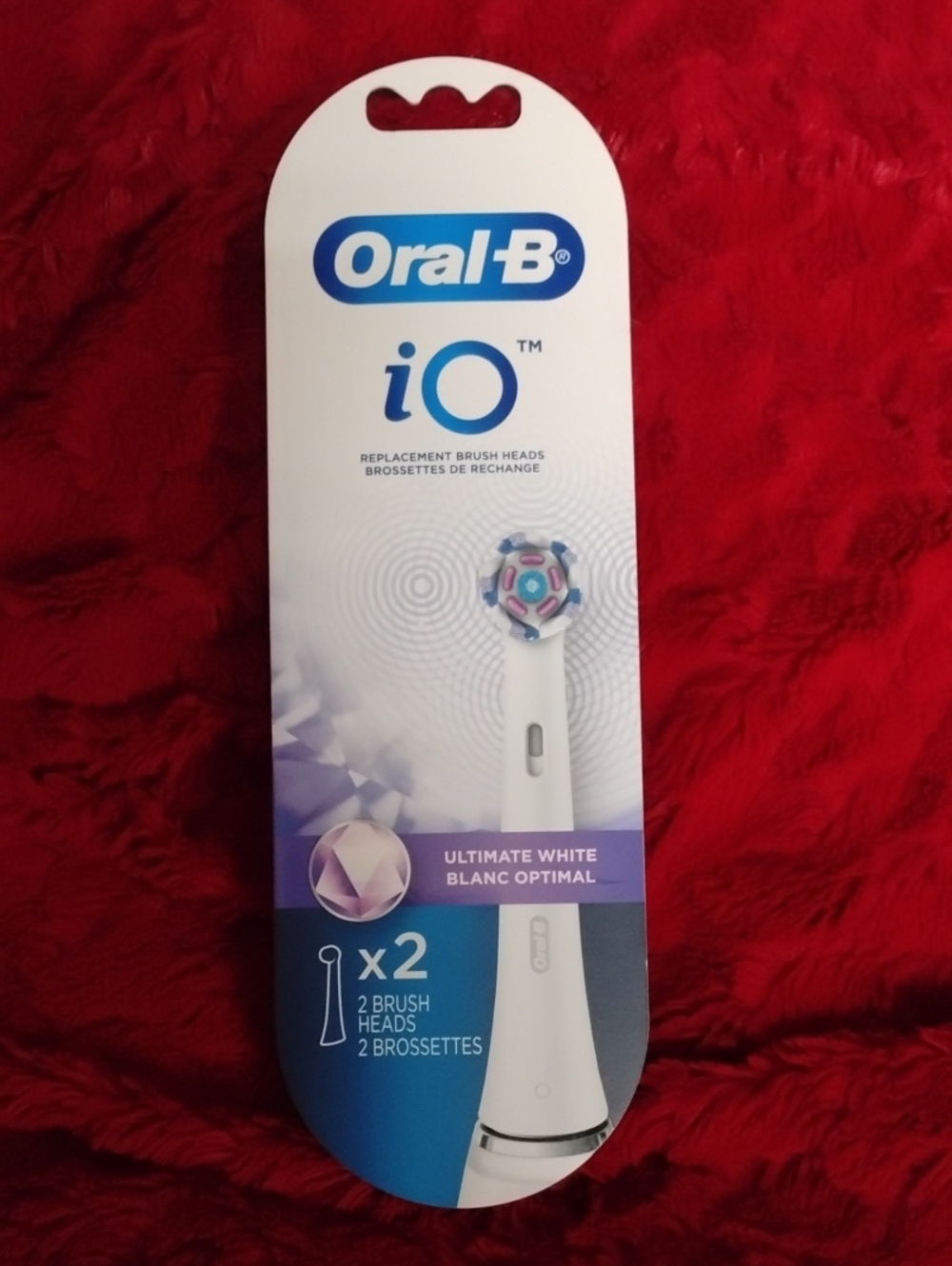 Oral‑B iO Replacement Brush Heads - White (Pack of 2)